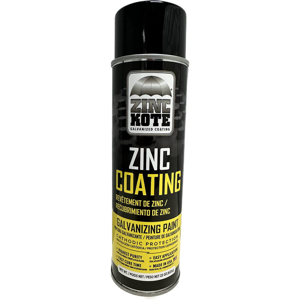 Zinc Kote Aerosol Zinc Film Cold Galvanizing Coating 13.5oz  from GME Supply