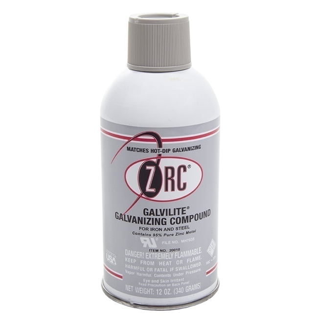ZRC Galvilite Bright Silver Cold Galvanizing Aerosol (Single