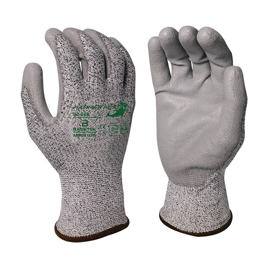 Armor Guys Basetek Gloves, Cut Level 4, Poly Coated from GME Supply