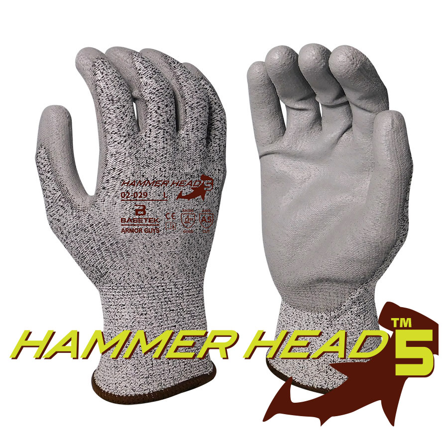 Armor Guys Basetek Gloves, Cut Level 5, Poly Coated from GME Supply