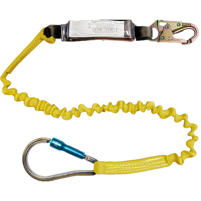 French Creek Shock Absorbing Six Foot Elastic Web Lanyard from GME Supply