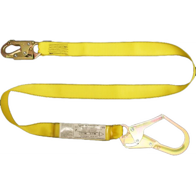 French Creek 1-3/4 Inch Web Single-Leg Six Foot Heavy Duty with Snap and 2.5 Inch Rebar Hook from GME Supply