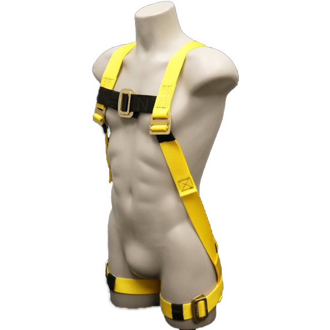 French Creek Full Body Construction 5PT Adjustable Harness with Pass-Thru Leg Buckle from GME Supply
