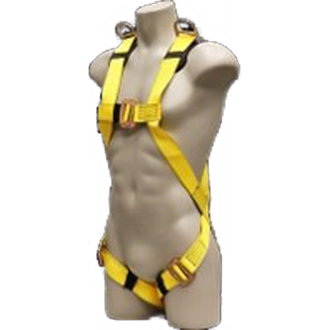 French Creek Full Body 3PT Adjustable Harness with Shoulder D-Rings and Pass Thru-Leg Buckles from GME Supply