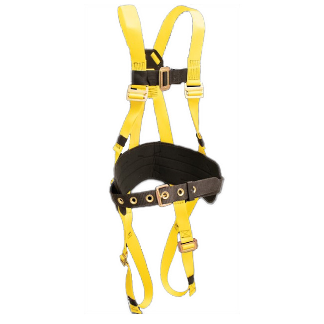 French Creek Full Body Construction Harness with Padded Waist Belt and Pass-Thru Legs from GME Supply