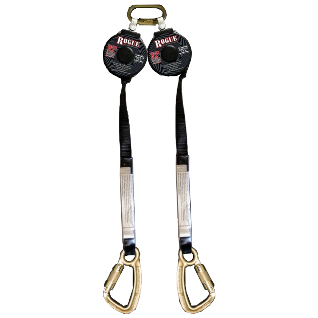 French Creek Dual Leg Eight Foot SRL with 354-6TL and #63 Steel Carabiner from GME Supply