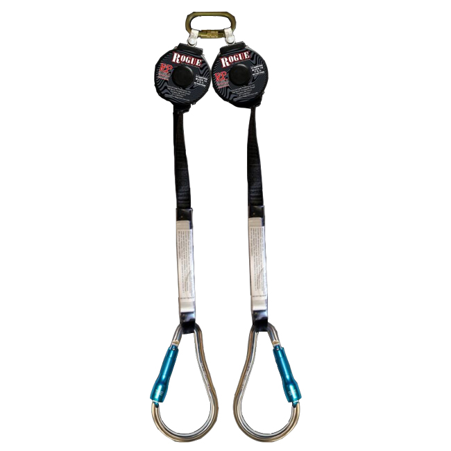 French Creek Dual Leg Eight Foot SRL with 354-6TL and 62A Aluminum Carabiner from GME Supply