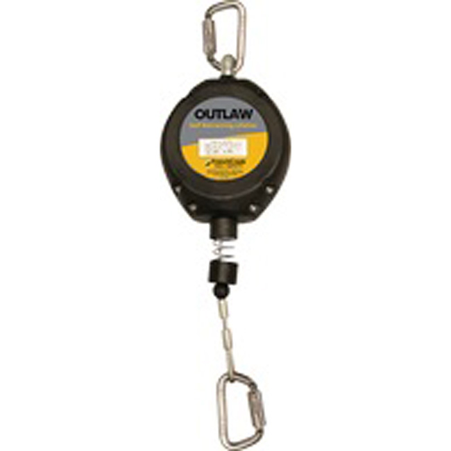 French Creek 30 Foot Stainless Steel Rope SRL with Stainless Steel Carabiner from GME Supply