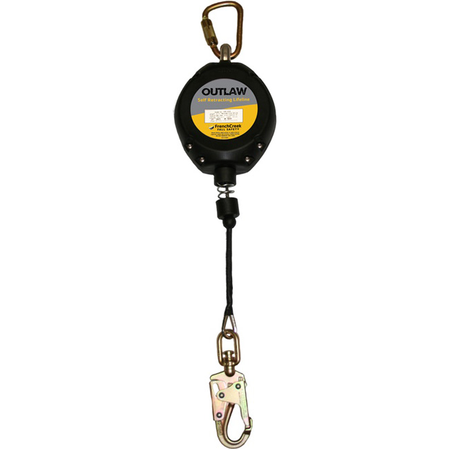 French Creek 30 Foot Technora Rope SRL with Thermoplastic Housing and Carabineer from GME Supply