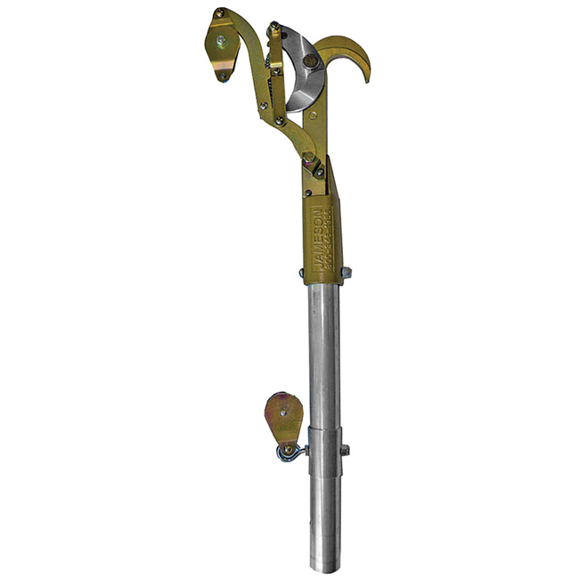 Jameson Big Mouth Side Cut Double Pulley Tree Pruner with Pole Adapter from GME Supply
