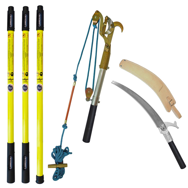 Jameson Foam Core CompositLock Line Clearance Kit with Big Mouth Pruner from GME Supply