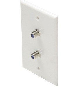CTS Wall Plate Two Barrels Ivory from GME Supply