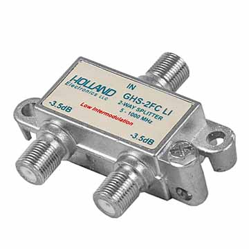 Holland F-Splitter 2-way (1GHz) from GME Supply