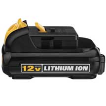 Dewalt 12-Volt Max Lithium-Ion Battery from GME Supply
