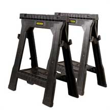 Stanley Pair of folding Saw Horses from GME Supply