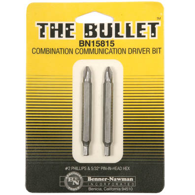 Benner Nawman Combination Communications Driver Bit from GME Supply