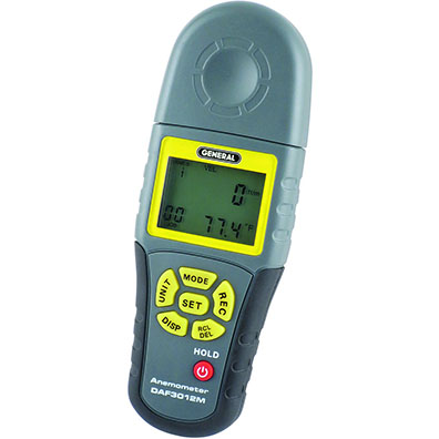 General Tools 9-Parameter Mini Anemometer-Psychrometer from GME Supply